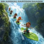 Adorable 66+ Animal Cartoon Images: Cute Pets, Forest & Jungle Fun