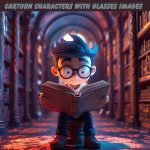 Cheerful Cartoon Characters with Glasses: Good Morning, Quotes & Wishes